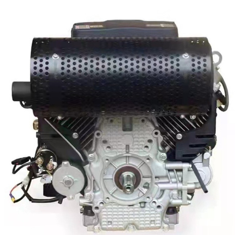 27hp Gasoline Engine V Twin Cylinder Electric Start Petrol Engine for Sale Lifan 2V80F