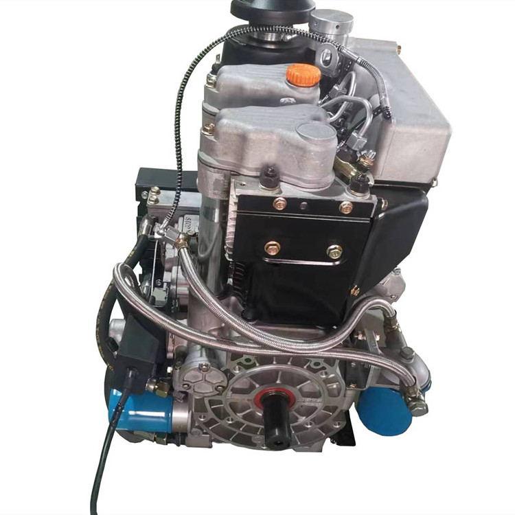 In-line Two Cylinder 15kw 20hp Air Cooled Diesel Engine C292F Machinery Engine