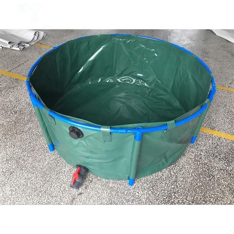 50m3 100m3 300m3 Above Ground Pvc Fish Pond Round Large Fish Tank