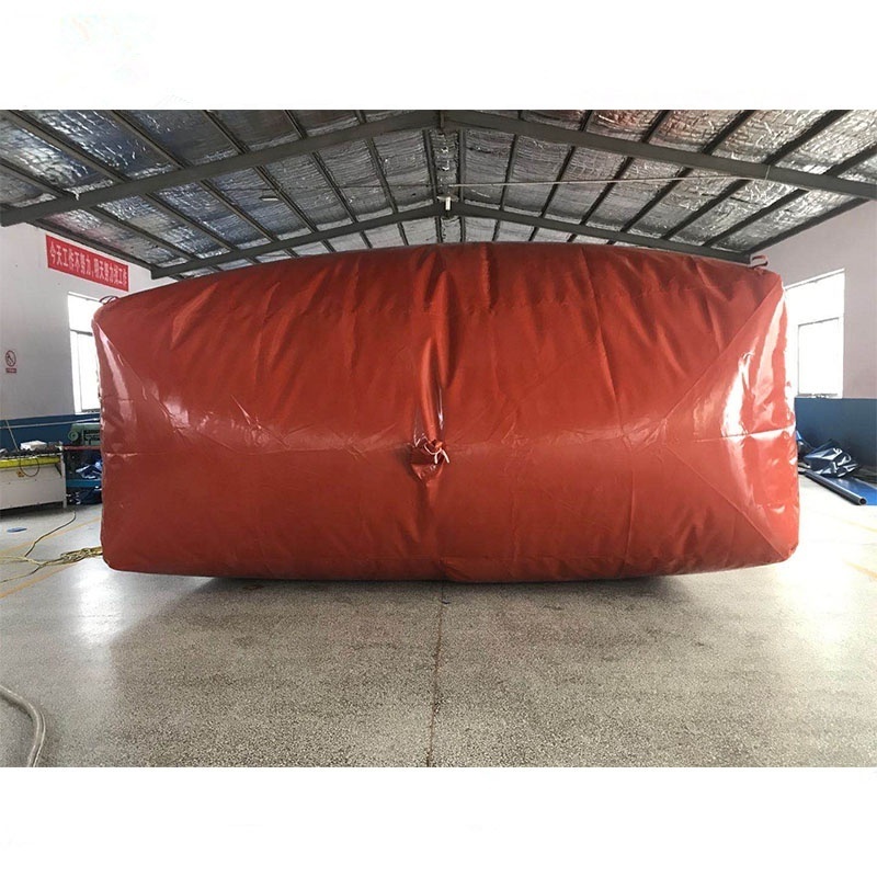 Long Life High Quality  Red Mud PVC Biogas Storage Balloon  500m3 Balloon Biogas Plant