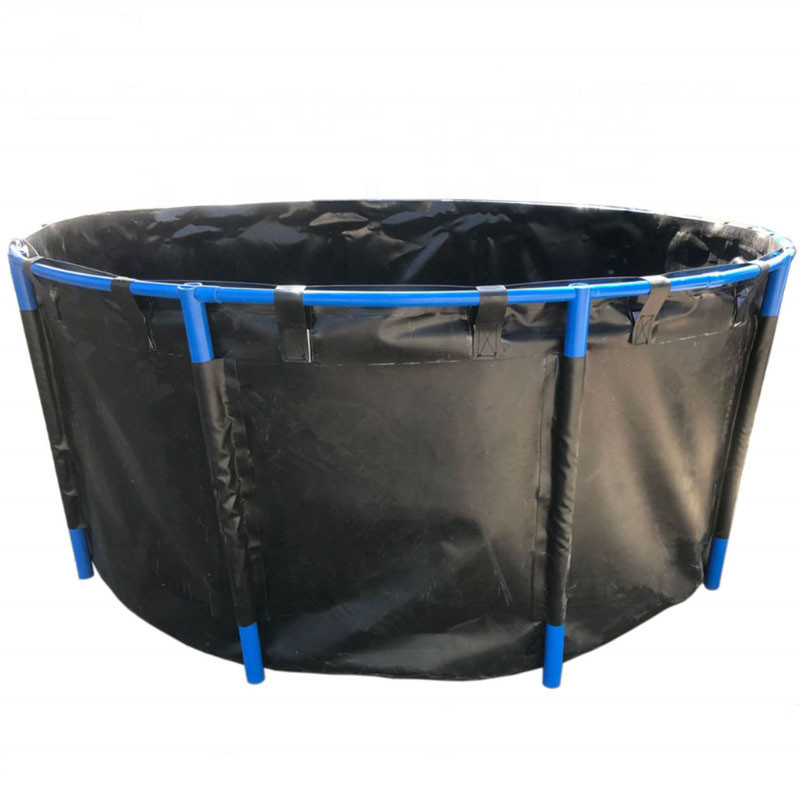 50m3 100m3 300m3 Above Ground Pvc Fish Pond Round Large Fish Tank