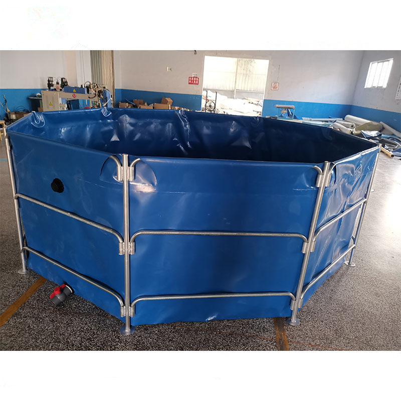 Fiberglass Fish Water Tank Koi Breeding Water Pond for Aquaponic RAS Recirculating Aquaculture System