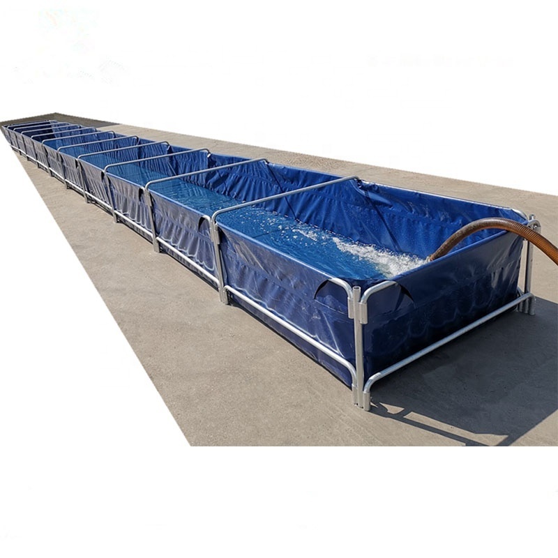 10000l - 500000l Durable Above Ground Big Fish Tank Pvc Tarpaulin Fish Pond