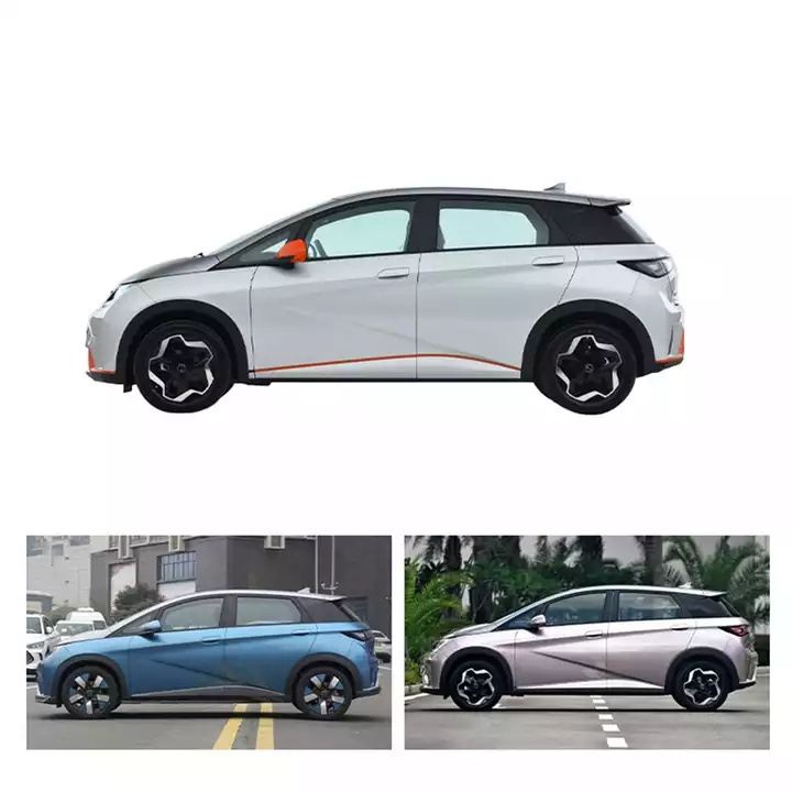 4 Seater Electric Car With Removable Battery e-Qm5 Without Driving License 1500 Kilograms Cargo Car a/c  Compressor