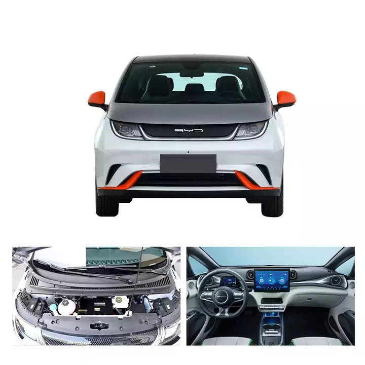 4 Seater Electric Car With Removable Battery e-Qm5 Without Driving License 1500 Kilograms Cargo Car a/c  Compressor