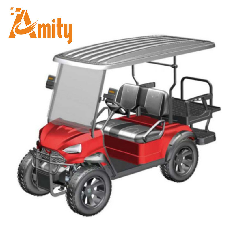 Chongqing Amity Factory Price 5 Seats Electric Classic Vintage Car Golf Cart Cheap Chinese Wuling 4 Wheel Electric Cart