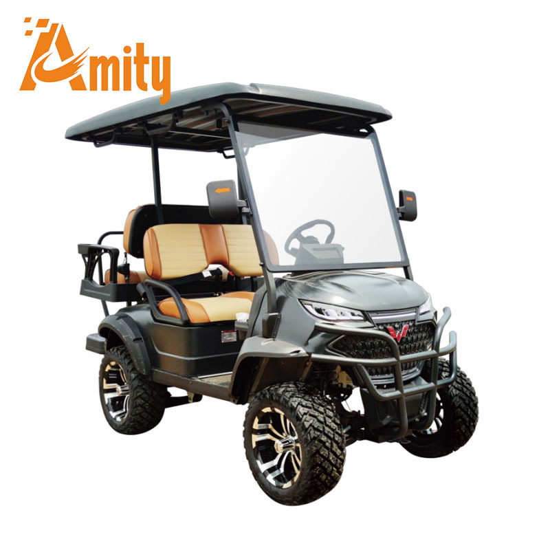 Chongqing Amity Factory Price 5 Seats Electric Classic Vintage Car Golf Cart Cheap Chinese Wuling 4 Wheel Electric Cart