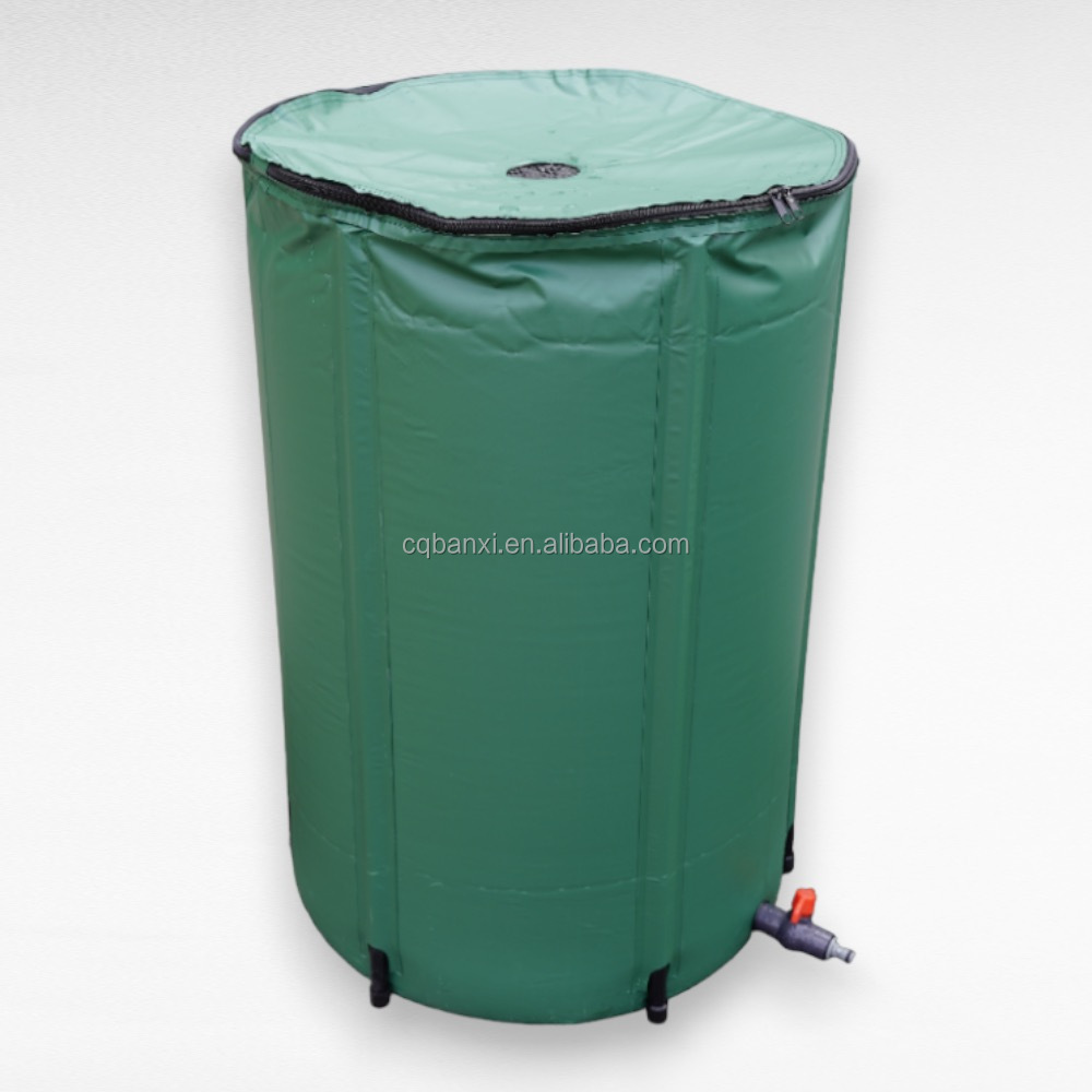 750L Best Quality Flexible Customized Rain Tank Plastic Water Tank Rain Barrels for Sale