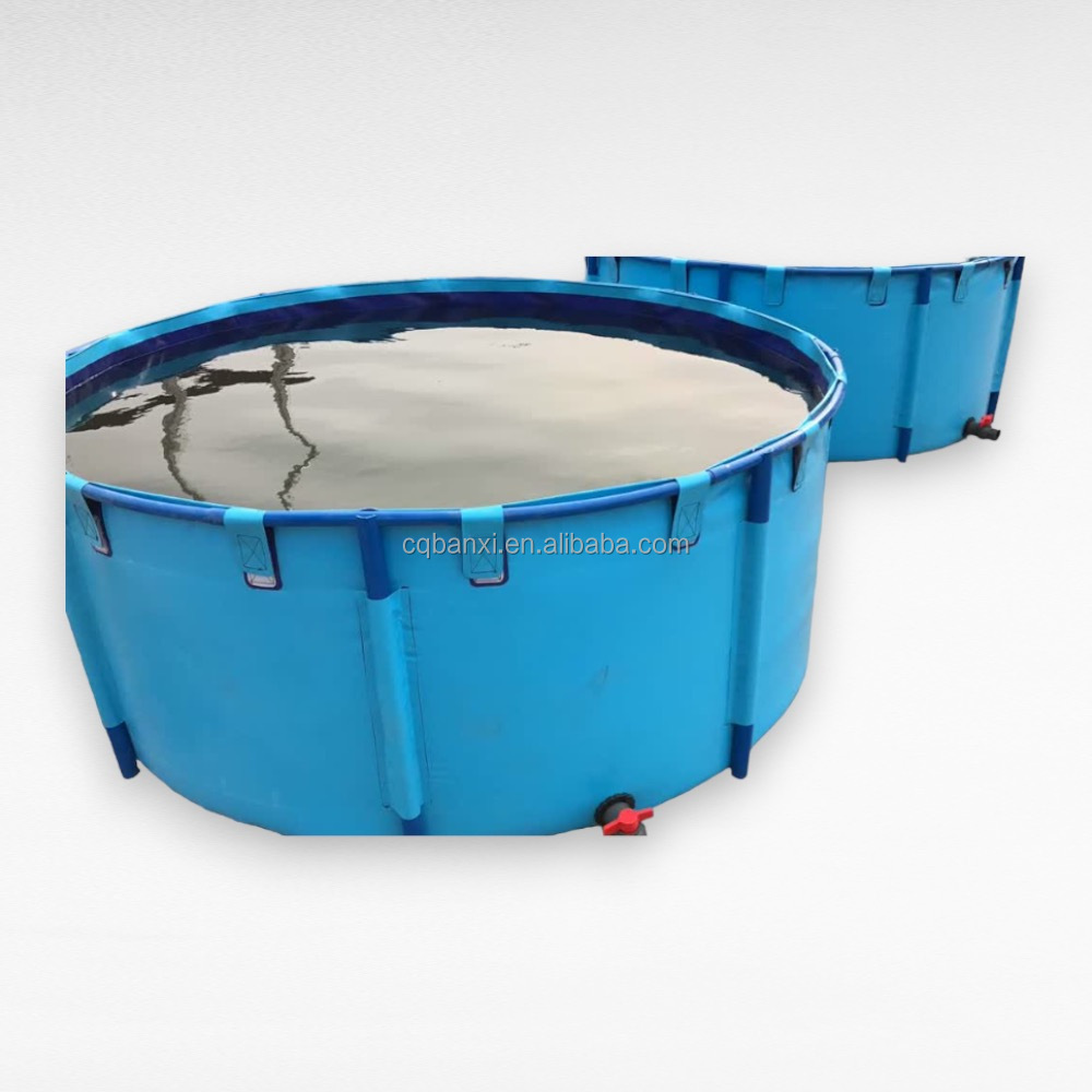 Fuushan Plastic PVC Tarpaulin Fish Transport Tanks Live Fish Transport Truck For Tropical Fish