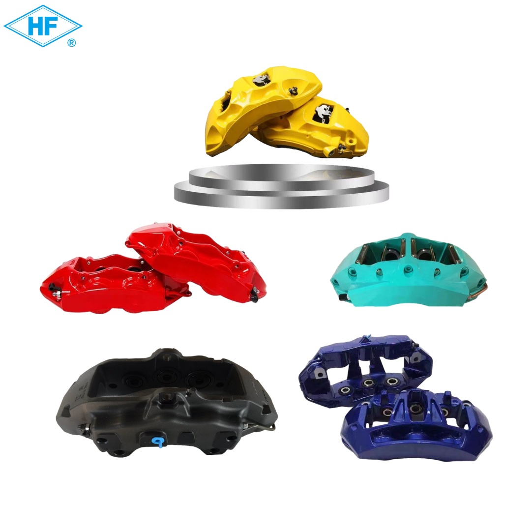 HF Factory 4/6/8 Piston Disc Caliper Brake Racing Modified Auto Brake Calipers For Ford Toyota Honda Nissan Mazda Mitsubishi