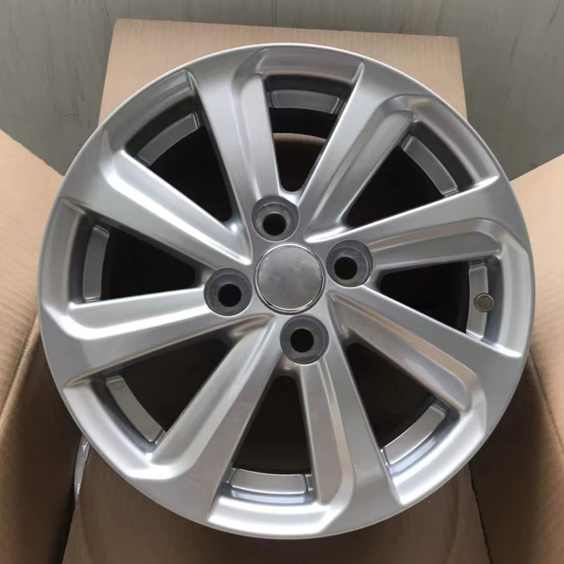 Hot Sale 14 inch car silver alloy wheel rim for Toyota