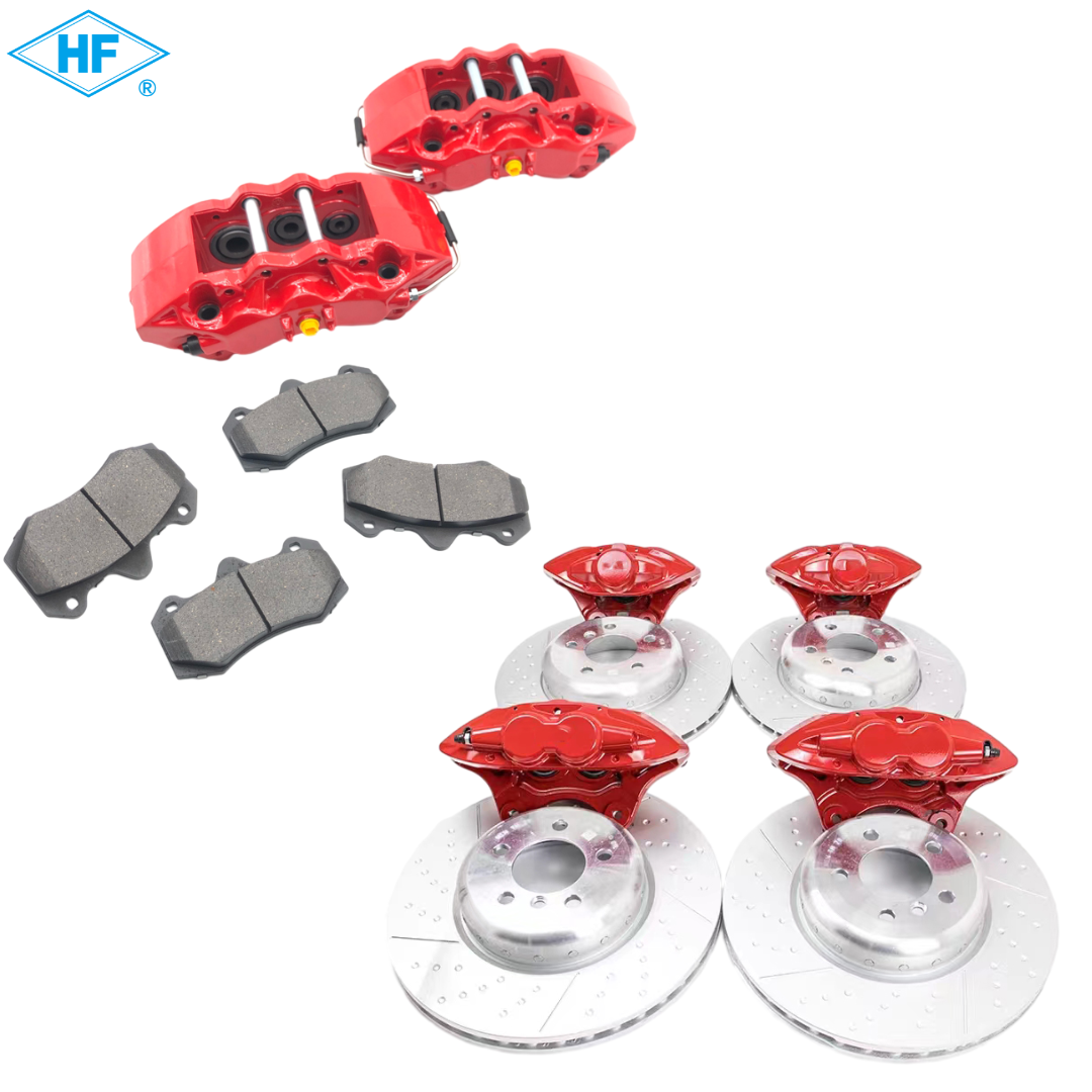 HF Factory 4/6/8 Piston Disc Caliper Brake Racing Modified Auto Brake Calipers For Ford Toyota Honda Nissan Mazda Mitsubishi