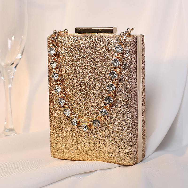 BM5073 Bling Ladies Vintage Clutch 2022 Women Crystal Evening Bags Wedding Party Diamond Box Minaudiere Clutch Purse