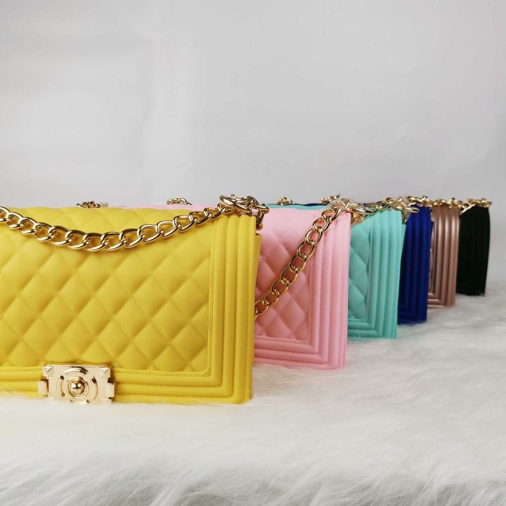 BM9905 Wholesale 2023 Fashion colourful designer jelly bags Sac a main Ladies Purses women handbags Jelly purse and handbags