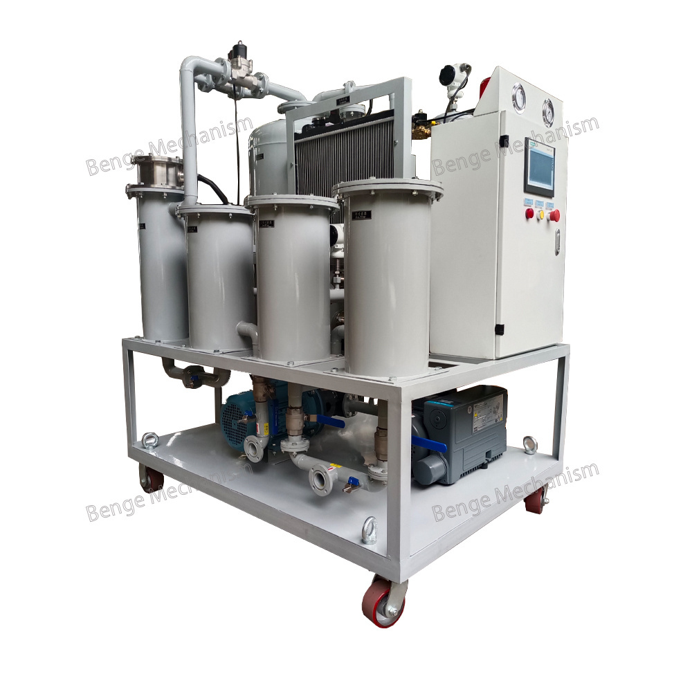 Best Price Mobile Lubricating Oil Vacuum Oil Purifier Machine Used Motor Oil Filter Recycling  Machine Filtration Equipment