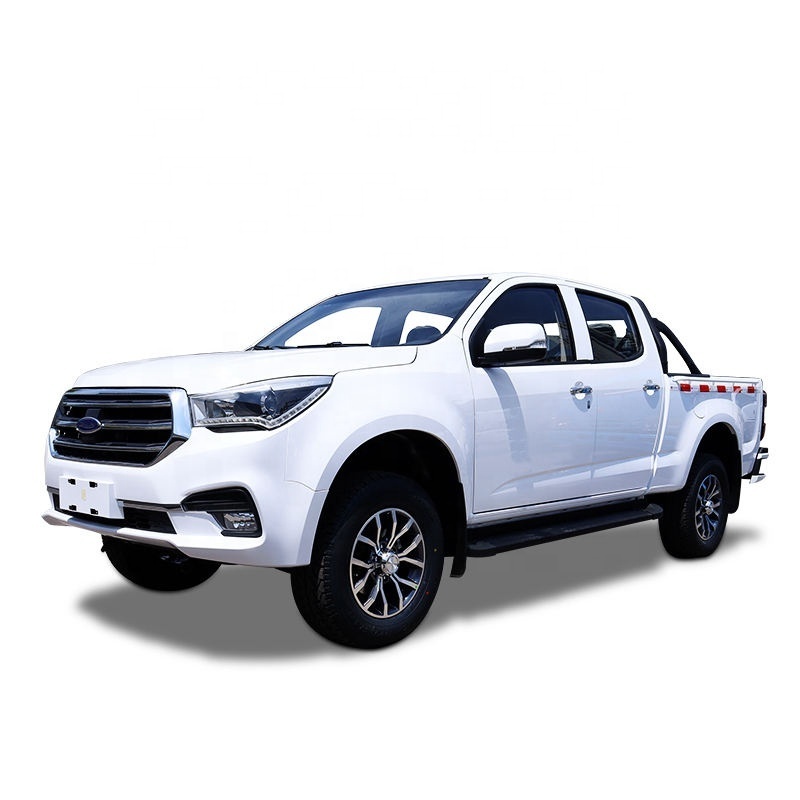 blue JAC T9 Pick up Truck 4x4 Diesel