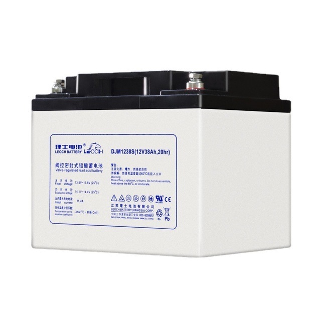 LEOCH LP12-100/DJM12100 12V 20AH 100AH 200AH Gel Deep Cycle Solar maintain-free  Sealed lead acid battery positive plate