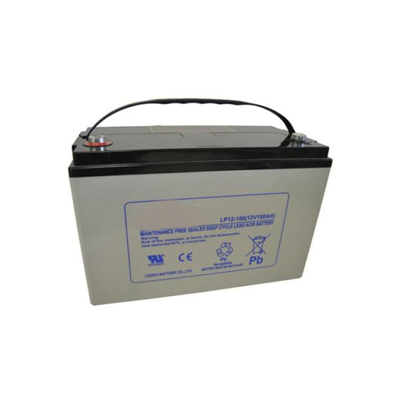 LEOCH LP12-100/DJM12100 12V 20AH 100AH 200AH Gel Deep Cycle Solar maintain-free  Sealed lead acid battery positive plate