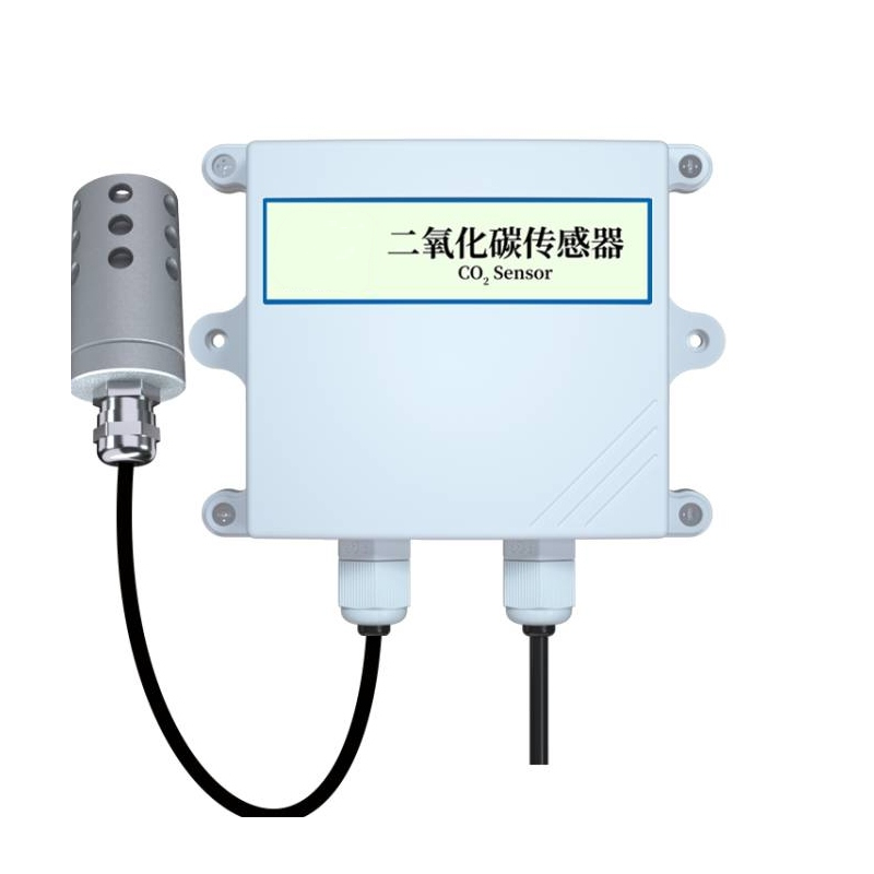 RS485 4-20mA LED display CO2 meter detector ,CO2 gas monitor for agricultural greenhouse gas detection