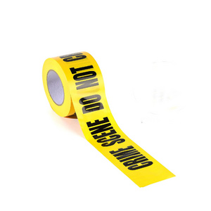 No-adhesion Logo Warning Yellow Pe Barrier Barriage Custom Caution Tape