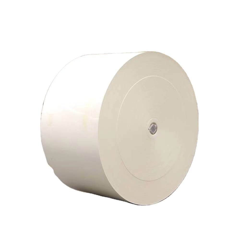 16gsm 190gsm to 450gsm  paper  Bond paper snow white color in rolls big reels brown Whole wood pulp Woodfree paper