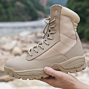 Cheap Lace up  Boots Tactical Boots for Sale Mens Outdoor Tactical  Combat Work Desert Boots Tactical