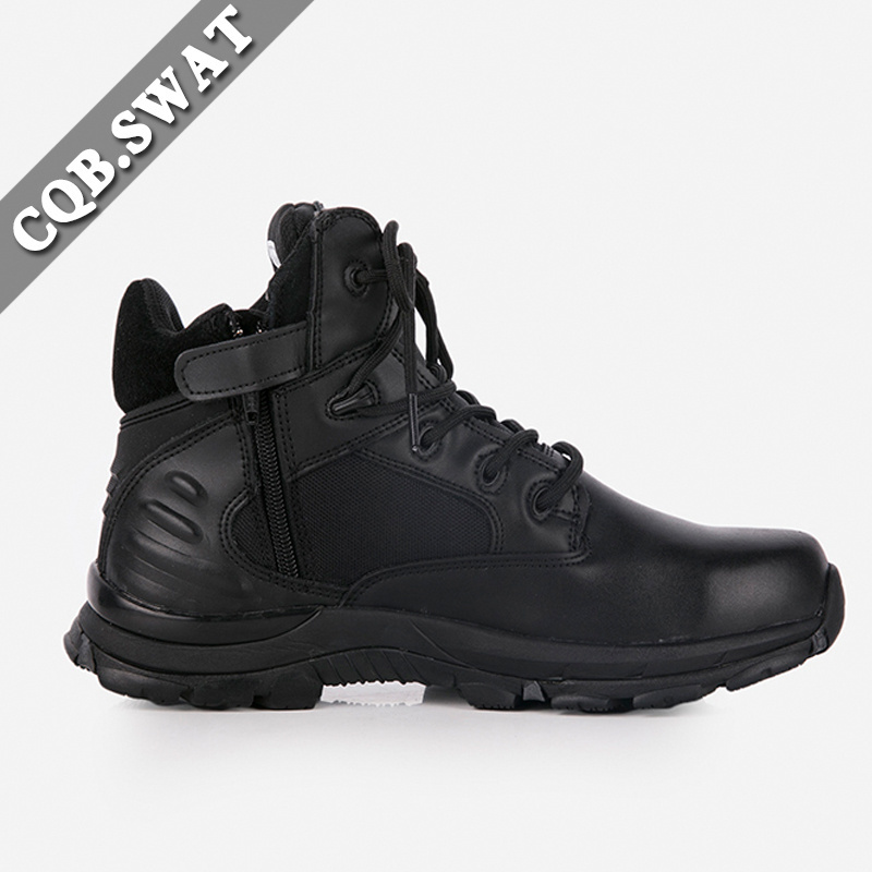 Light Weight CQB 6 inch  Cheap EVA & Rubber Round Toe Botas  Black Tactical Boots Big Size 36-48