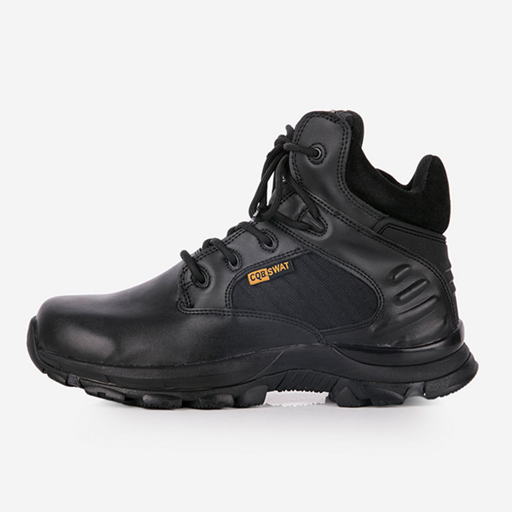 Light Weight CQB 6 inch  Cheap EVA & Rubber Round Toe Botas  Black Tactical Boots Big Size 36-48