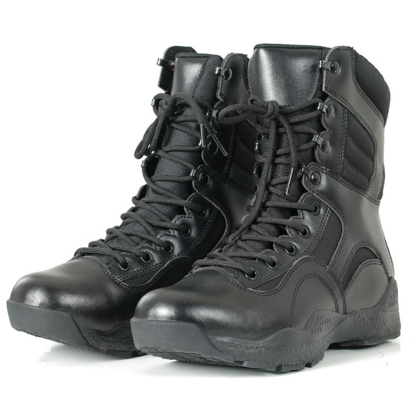 Hot sales High-quality  Boots Tactical Combat Black  Boots for Men