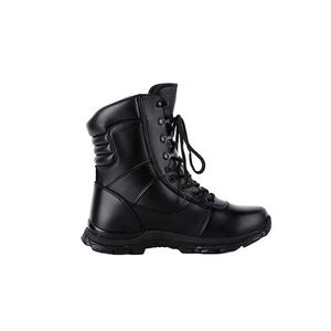 Genuine Leather Waterproof Combat Jungle Anti-collision Boots