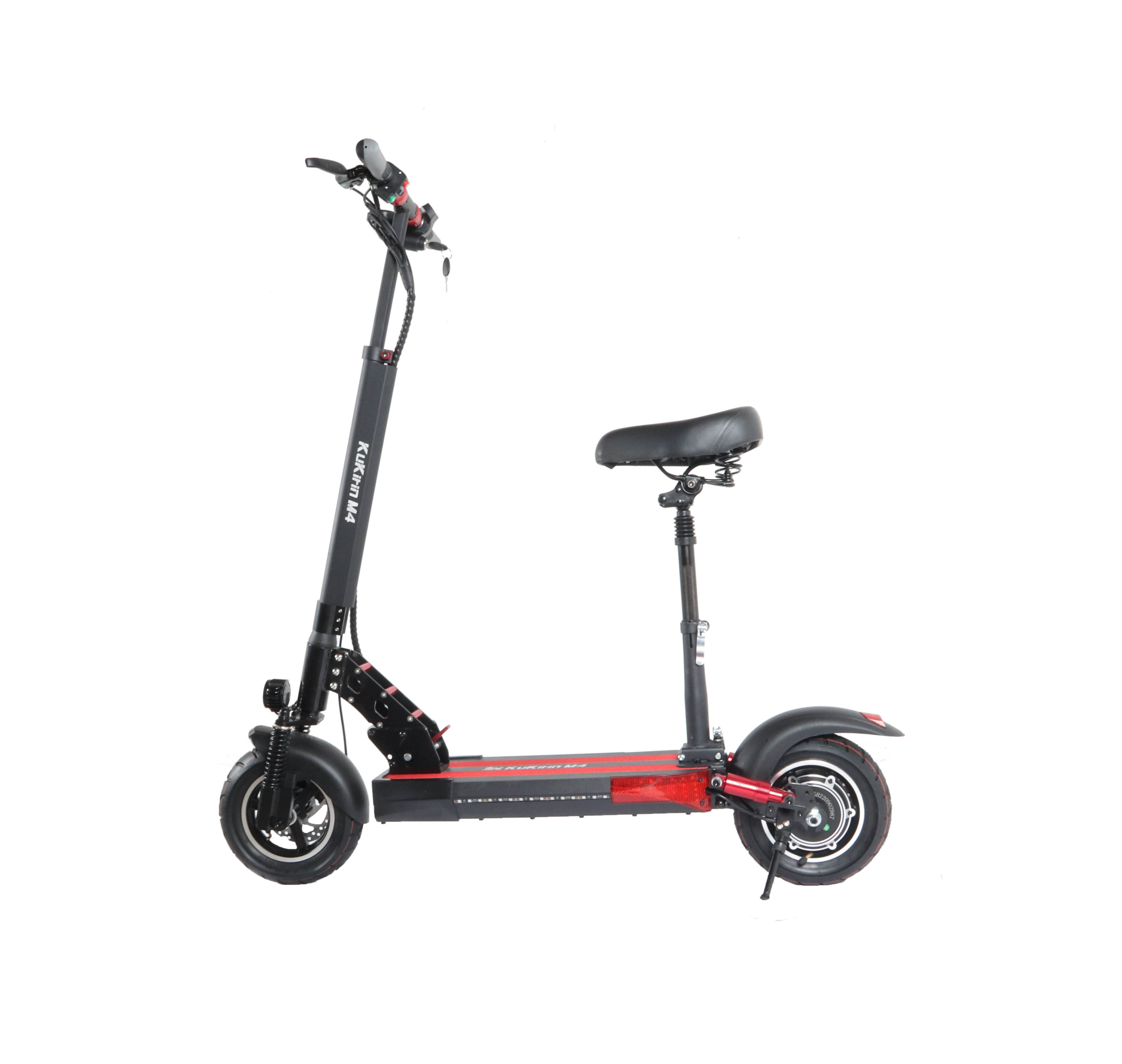 KuKirin M4 cheap electric scooter with seat two wheel electric scooter with seat DC brushless Lithium battery