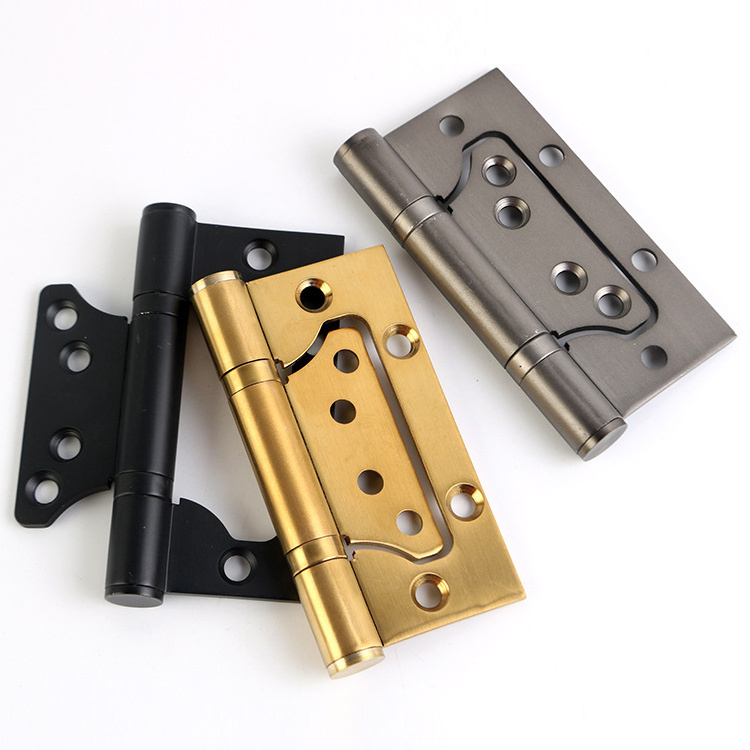 Custom Heavy Duty Stainless Steel Welding Ball Bearing Butterfly Butt Wooden Door Hinges for Furniture