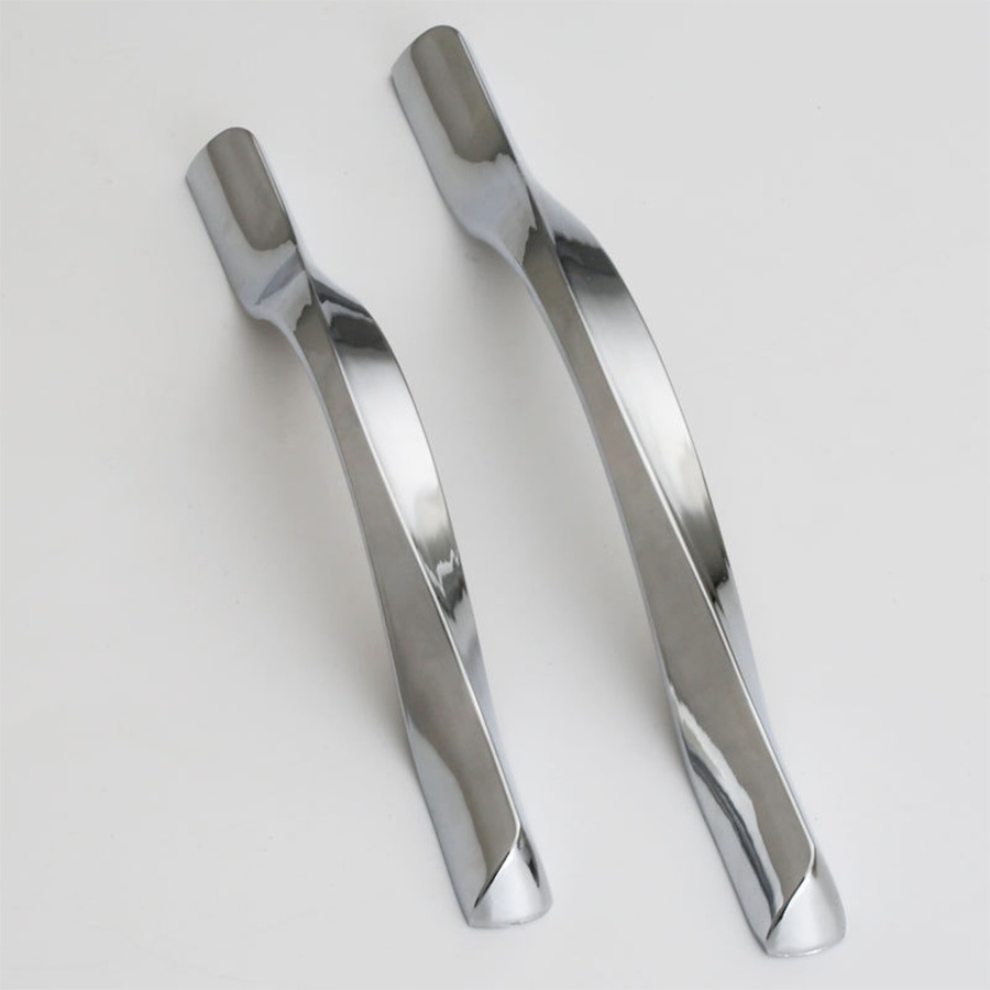 New Design Zinc Alloy Bridge Cabinet Kitchen Drawer Dresser Pulls Furniture Handle For Kitchen Hardware