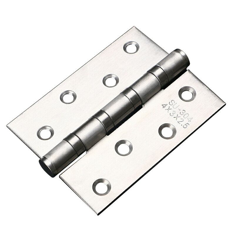 Finish Chrome Ball Bearing Hinge Double Action Flap Fold Slide Slow Square Ball Butt Hinges for Bifold Doors