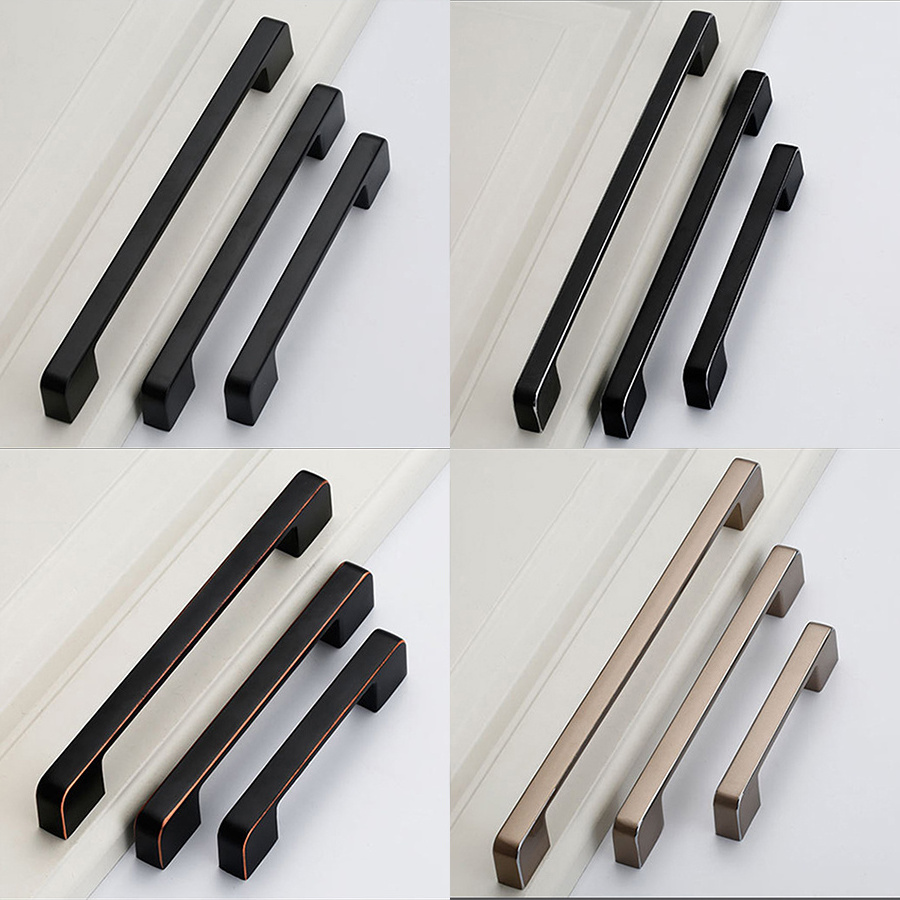 Factory Customized Zinc Alloy Room Wardrobe Kitchen Cabinet Drawer Door Pull Handle and Knobs for Furniture