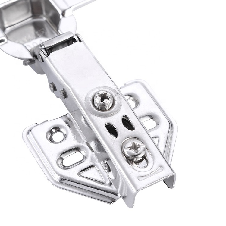 High Quality DTC Soft Closing SS Polished Removable Folding Concealed Hidden Cupboard Door Cabinet Hinges