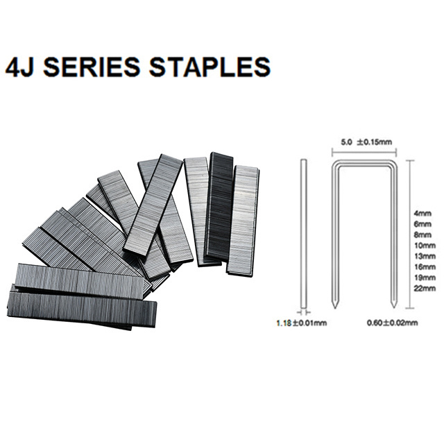 Factory Outlets CAIYI Custom 4J Series 422J Common U Shape Staple Wire Iron Chair Nails for Gas