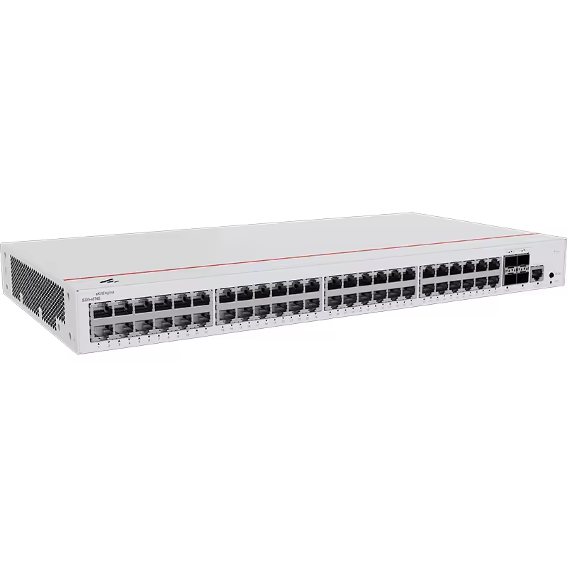 48*10/100/1000BASE-T ports(380W PoE+), 4*GE SFP ports fiber optical switch S220-48P4S