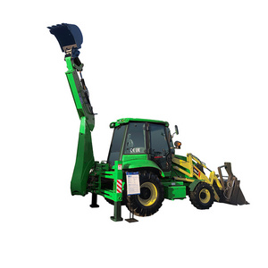 Wheel Digger Excavator Ground Drill Earth Auger Gas Post Hole Digger Second Hand Digger Provided Backhoe Loader 9 Ton 2023,2022