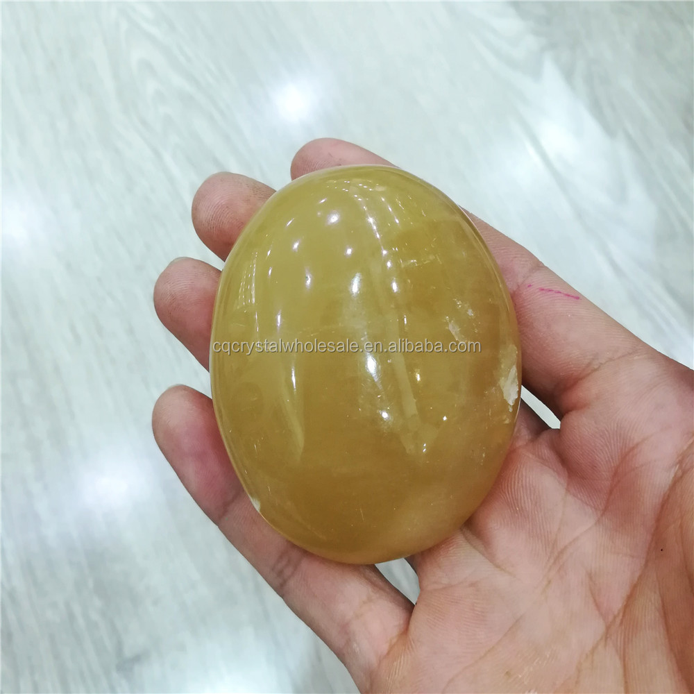 Price Of Natural polished raw yellow jade semiprecious crystal healing stone