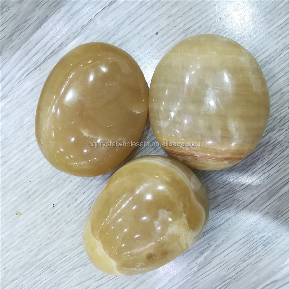 Price Of Natural polished raw yellow jade semiprecious crystal healing stone