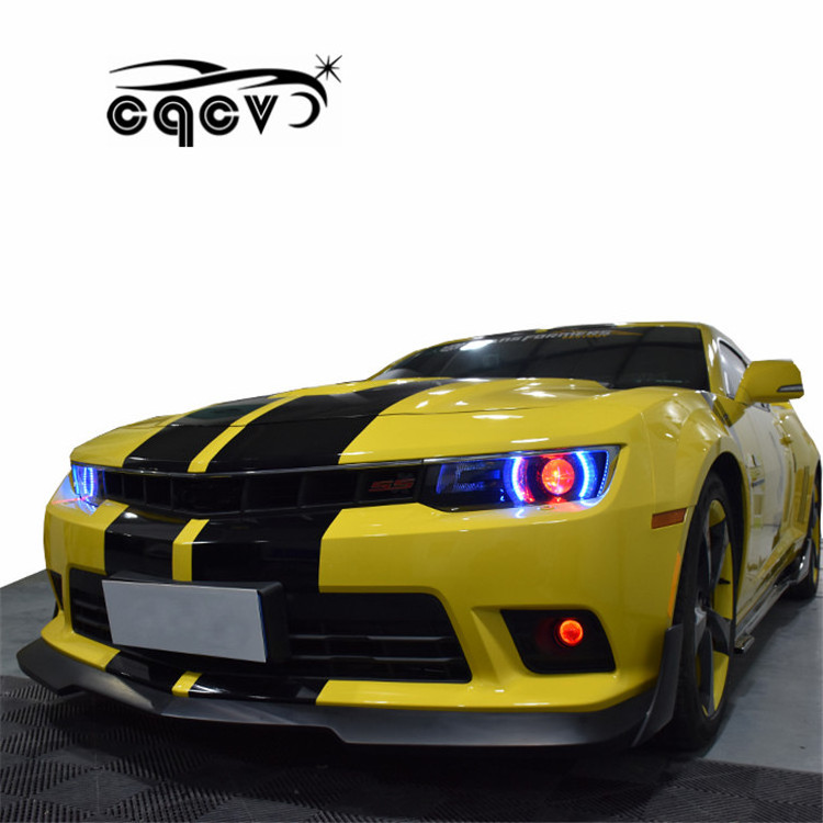 Beautiful carbon fiber body kit for Camaro front spoiler rear diffuser trunk spoiler hood  for chevrolet Camaro facelift