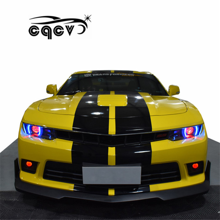 Beautiful carbon fiber body kit for Camaro front spoiler rear diffuser trunk spoiler hood  for chevrolet Camaro facelift