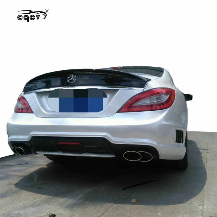 Perfect fitment WD style body kit for Mercedes Benz cls class w218 front bumper rear bumper side skirts wing spoiler