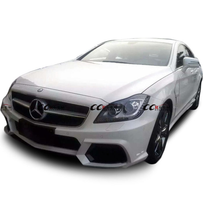 Perfect fitment WD style body kit for Mercedes Benz cls class w218 front bumper rear bumper side skirts wing spoiler