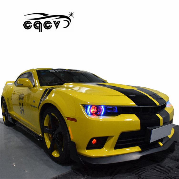 Beautiful carbon fiber body kit for Camaro front spoiler rear diffuser trunk spoiler hood  for chevrolet Camaro facelift