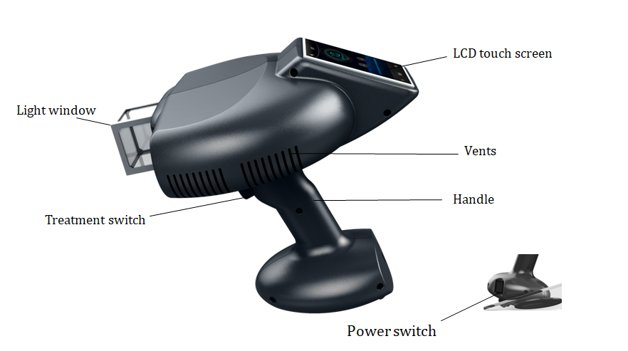 Peninsula High Intensity Laser Therapy Treatment Device 308nm Excimer Laser Physiotherapy Laser