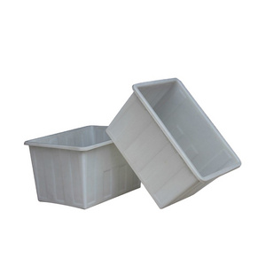 200L Polyethylene open top rectangular water tank/plastic grow bed/fish tub for aquaculture