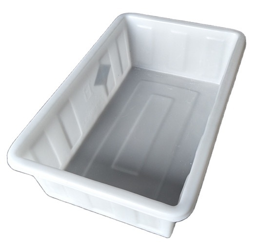 New design 500L plastic fish tubs grow bed aquaponics plastic troughs for hydroponics