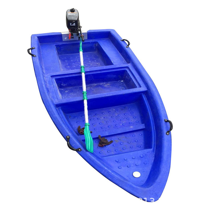 Customized Double-layer beef tendon plastic boat river fishing boat